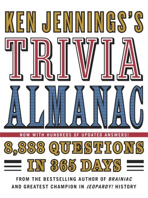 Ken Jennings's Trivia Almanac - ebook